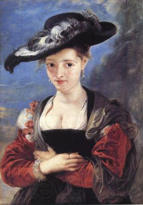 Peter Paul Rubens Susanna Fourment or Le Cbapeau de Paille (mk01) Spain oil painting art